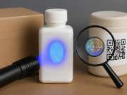 Invisible Security Features: The Hidden Technologies Protecting Products from Counterfeiters Close-up of advanced holographic labels and microtext on product packaging to prevent counterfeiting