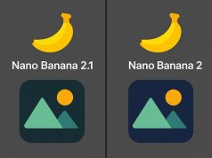 Nano Banana 2.1 and Nano Banana 2 interface comparison for advanced image editing features