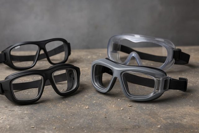 4 Best Places to Buy Prescription Safety Goggles for Dust, Debris and Chemical Risks Prescription safety goggles protecting eyes from dust, debris, and chemical exposure on worksite