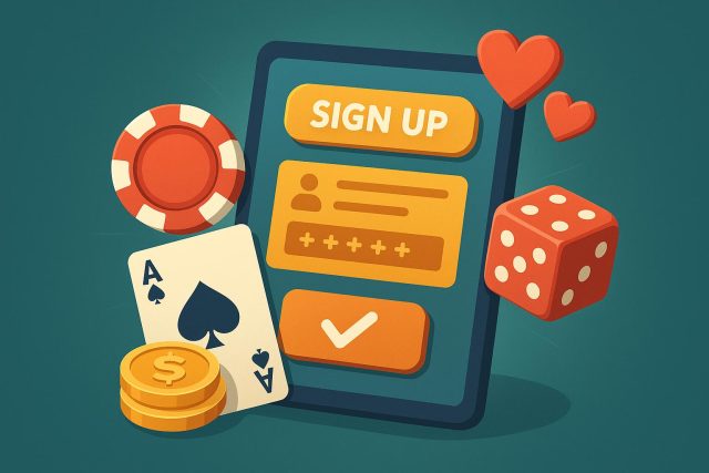 A Clear Guide to Social Casino Signup Offers Colorful social casino signup bonus chips and gift boxes illustrating promotional offers