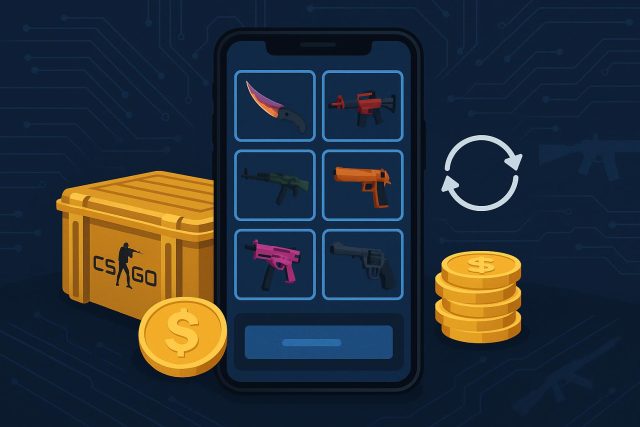 Why CS2 Skin Trading and Case Opening Moved Onto Mobile Browsers CS2 skin trading and case opening on mobile browser interface, highlighting gaming trend shift