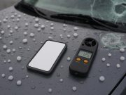 Mobile apps and smart devices detecting and repairing hailstorm damage on vehicles and property