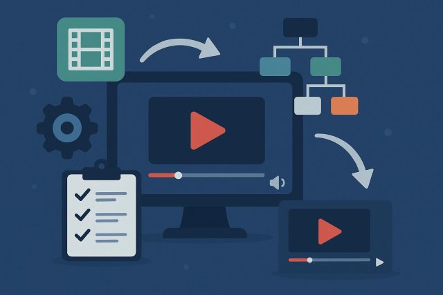 Beyond Automatic Clips: How to Choose the Right Video Repurposing Tool Various video editing tools and platforms illustrating video repurposing for marketing purposes