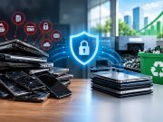 7 Hidden Cybersecurity Risks of Disposing of Old Laptops and Smartphones: How an ITAD Company Protects Growing Businesses Discarded laptops and smartphones highlighting cybersecurity risks in business IT asset disposal