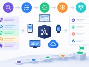 Modern headless CMS dashboard with content workflow and integration tools illustrated