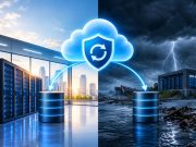 Beyond the Cloud: Why Bulletproof Backup and Disaster Recovery Is a Business Essential Data backup and disaster recovery concept with secure cloud storage and shield protection icon