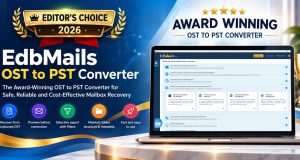 Image 1 of Best OST to PST Converter 2026 | EdbMails Review